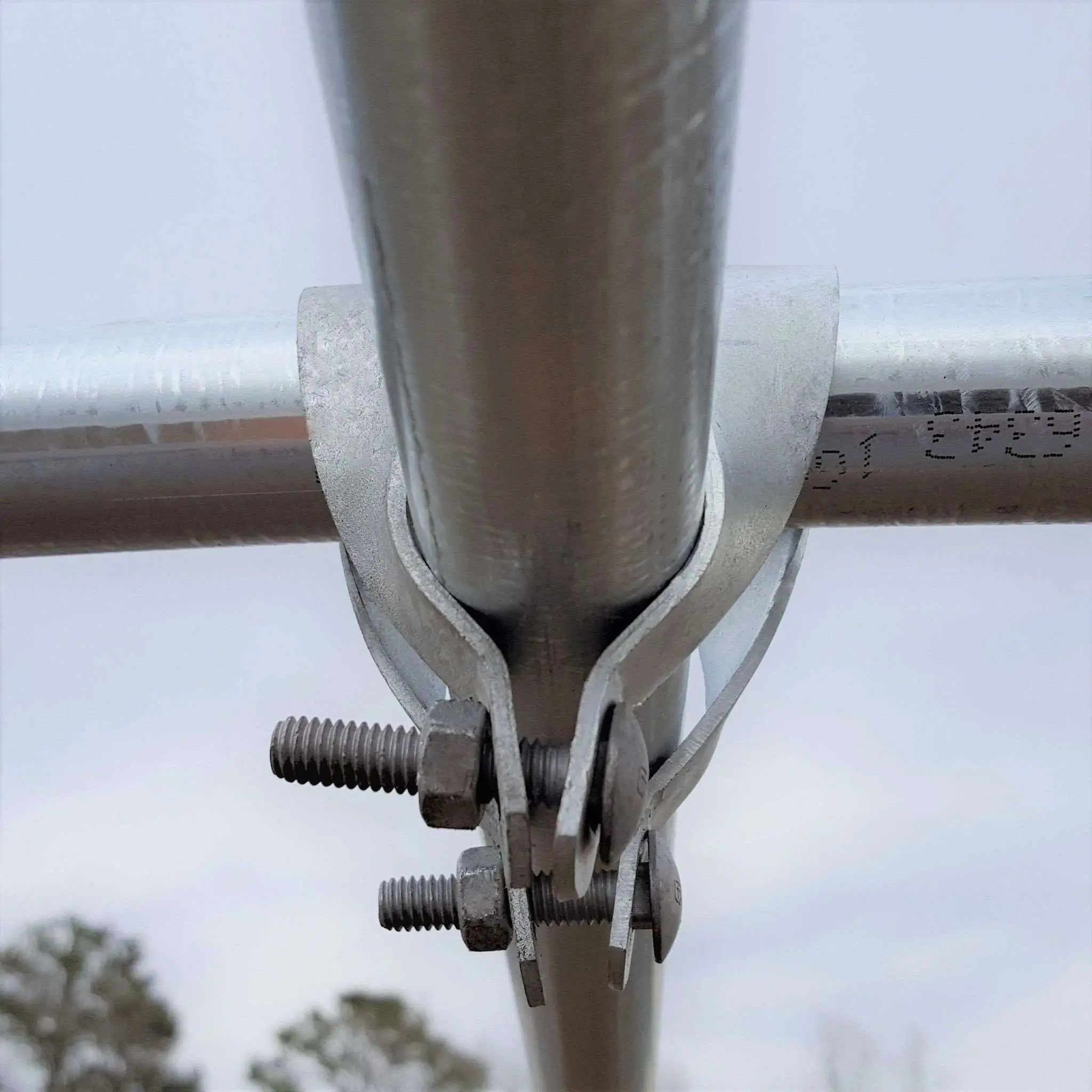 Greenhouse Cross Connectors - Galvanized Steel 1 3/8" - Image 5
