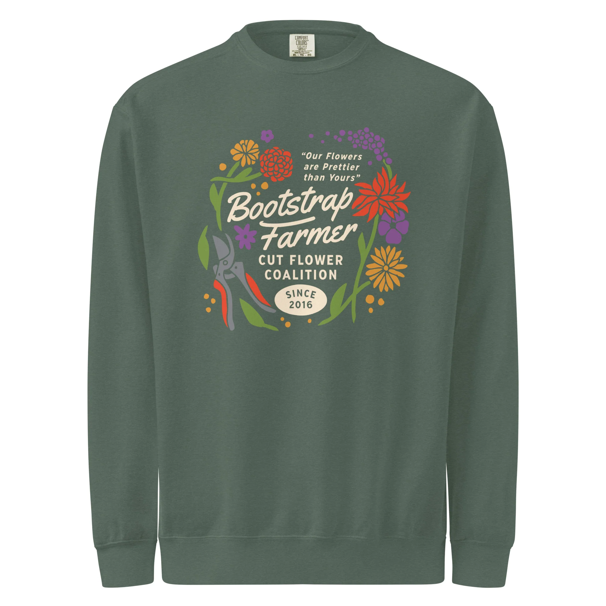 Cut Flower Coalition Unisex Sweatshirt - Image 2