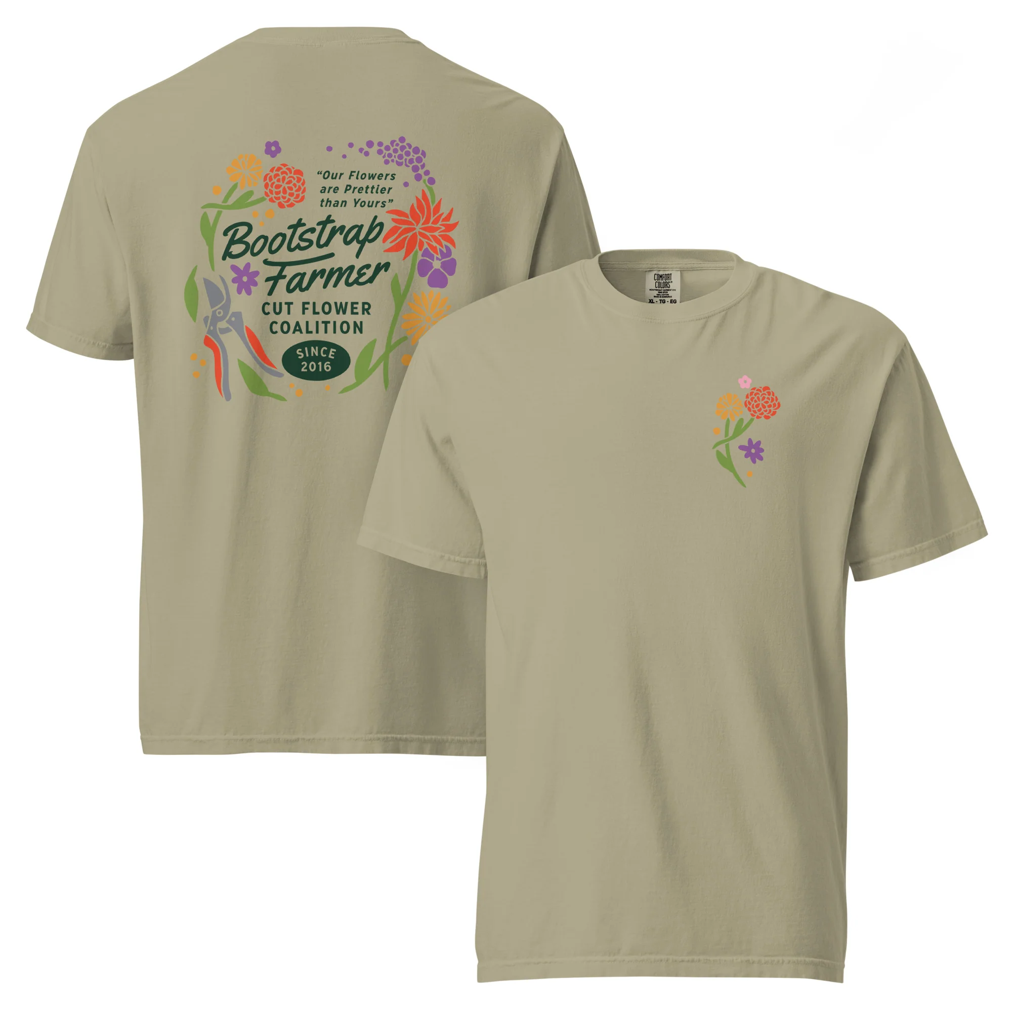 Cut Flower Coalition Unisex T Shirt - Image 5