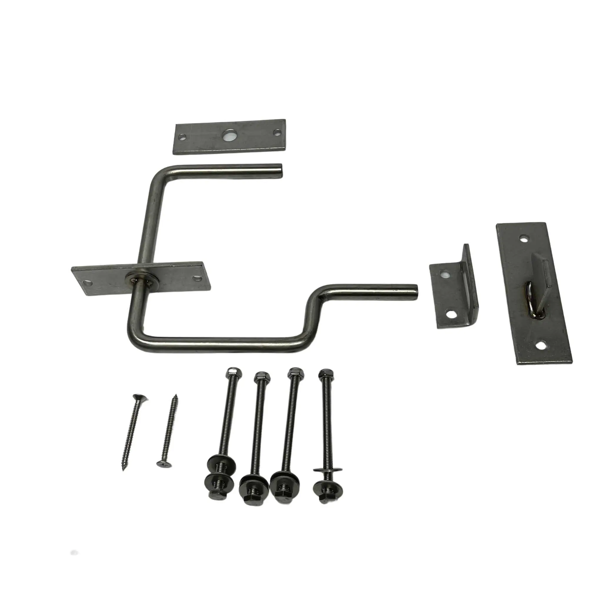 Door Latch Kit - Heavy-Duty Stainless Steel - Image 2