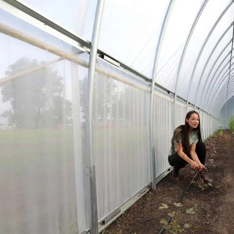 30' Round All-Metal High Tunnel Kit - Image 3