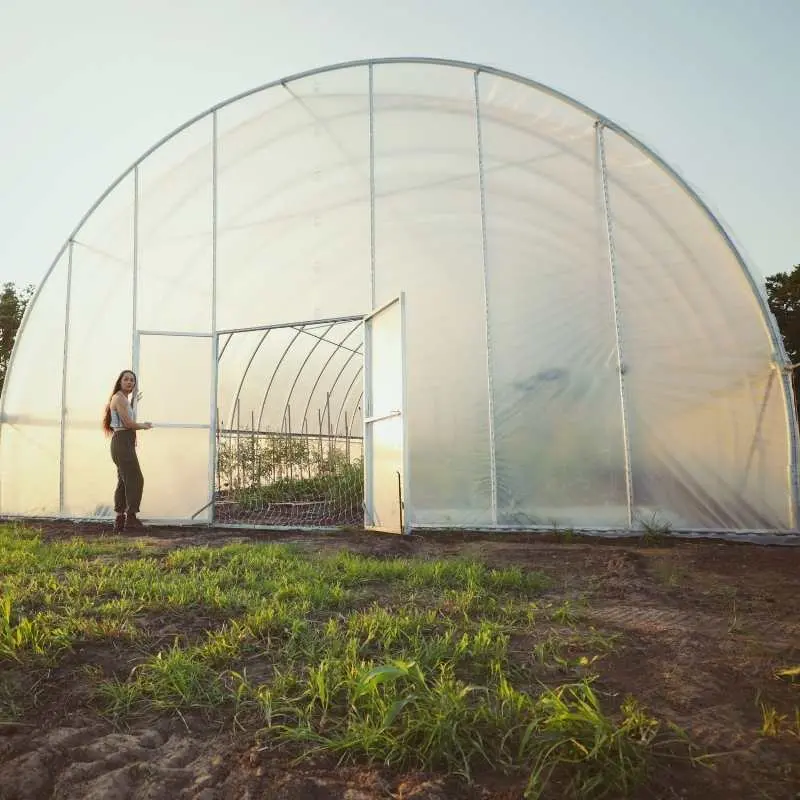 30' Round All-Metal High Tunnel Kit - Image 4