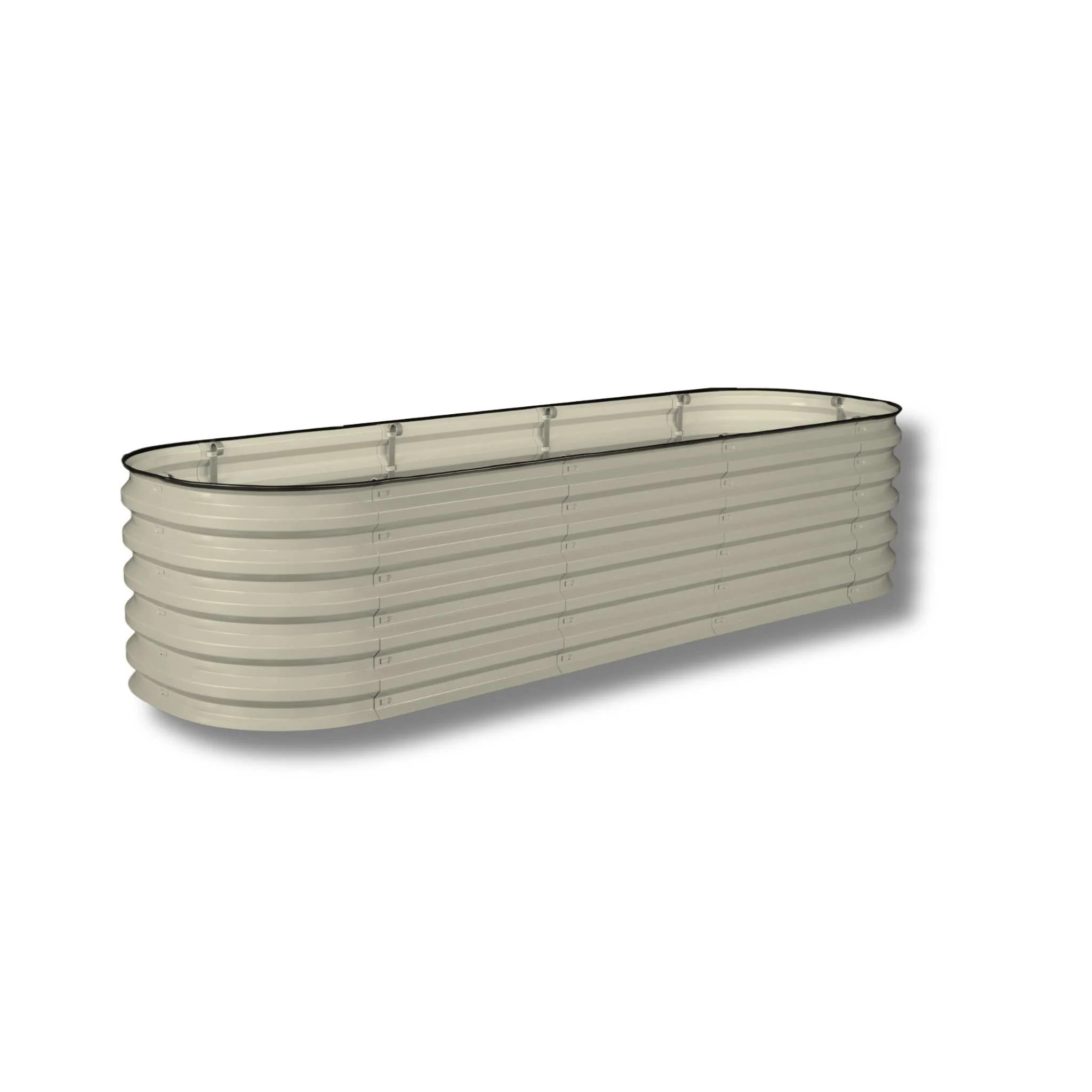 17" Metal Modular Raised Garden Bed Kit | 6 in 1 "No Tools Needed" - Image 16