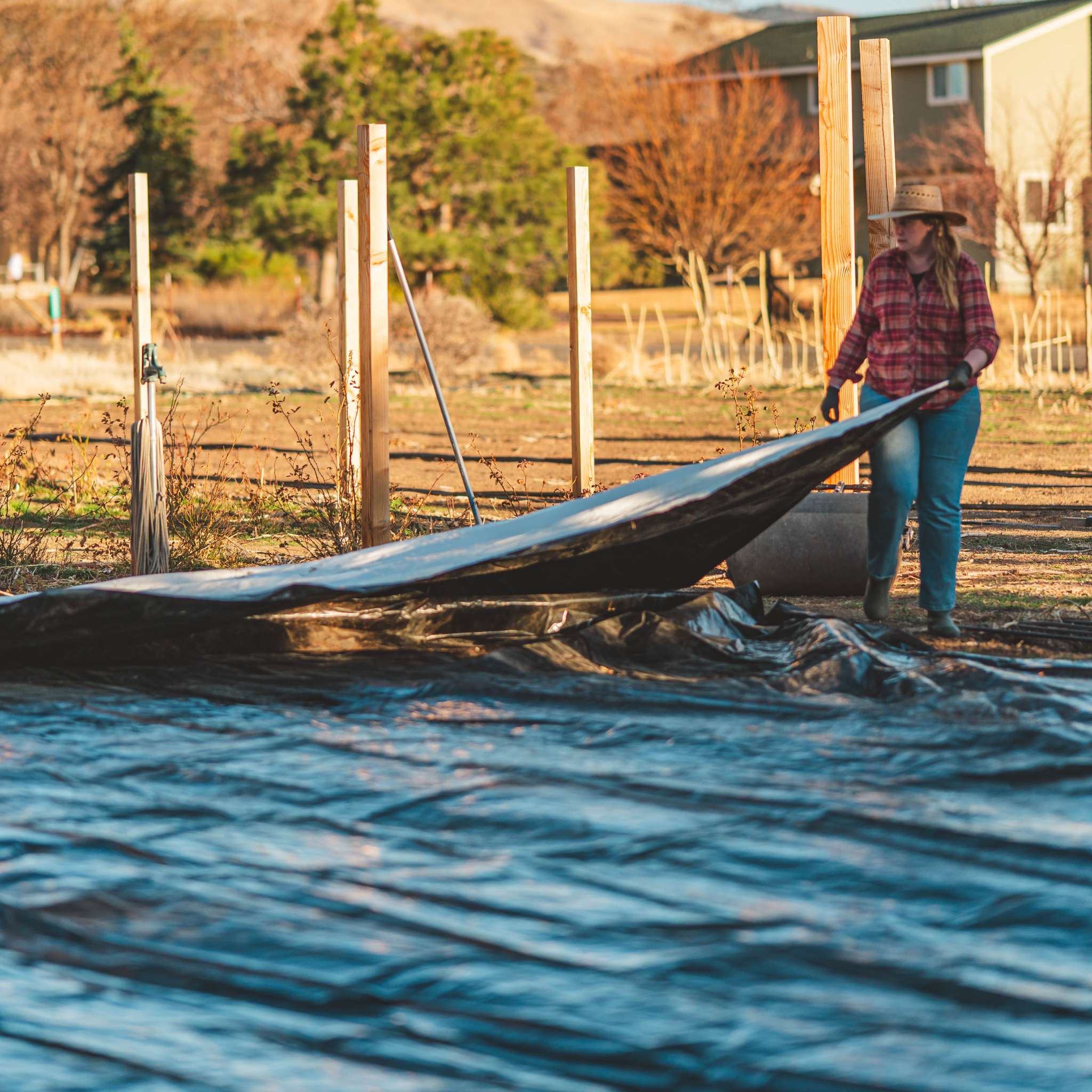 Silage Tarp - 6 mil Reversible Black & White - Image 6