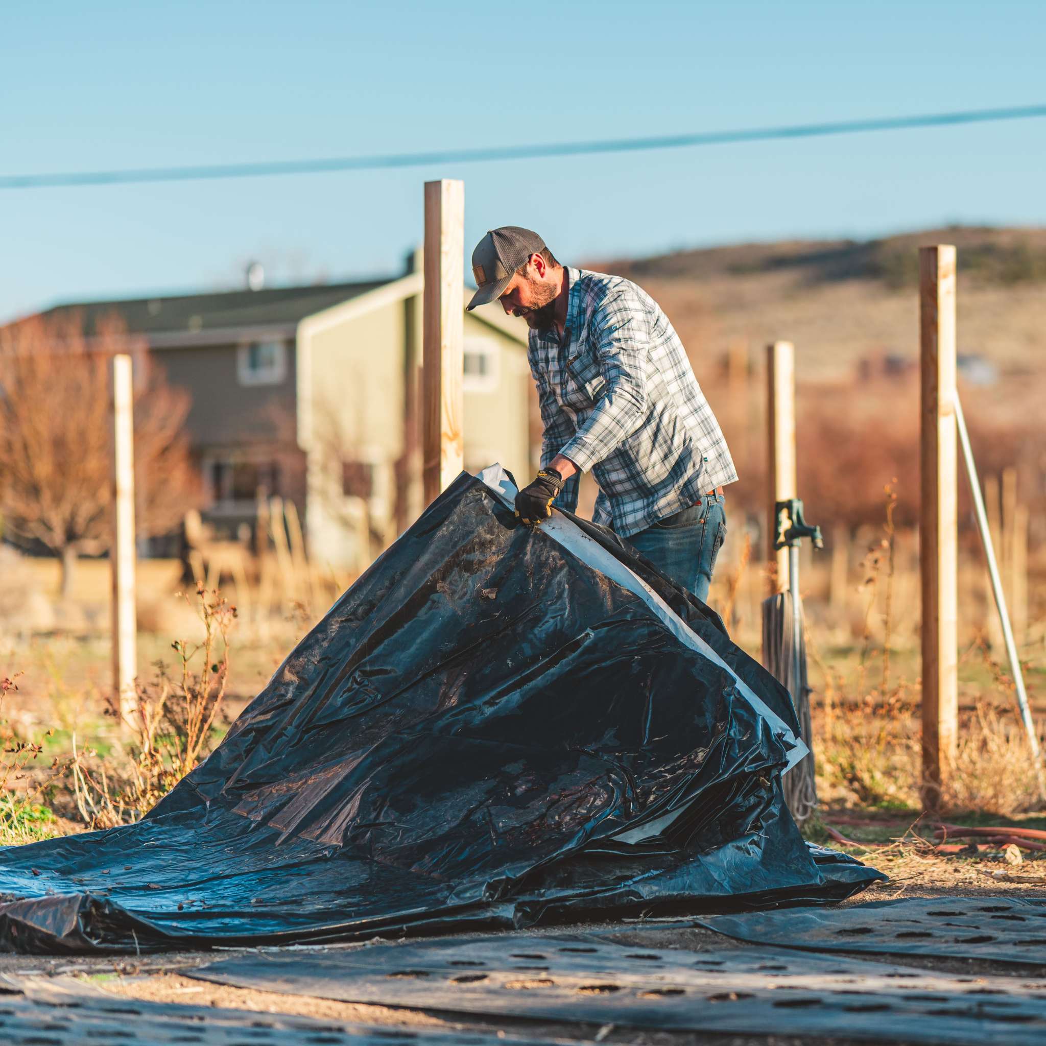 Silage Tarp - 6 mil Reversible Black & White - Image 9