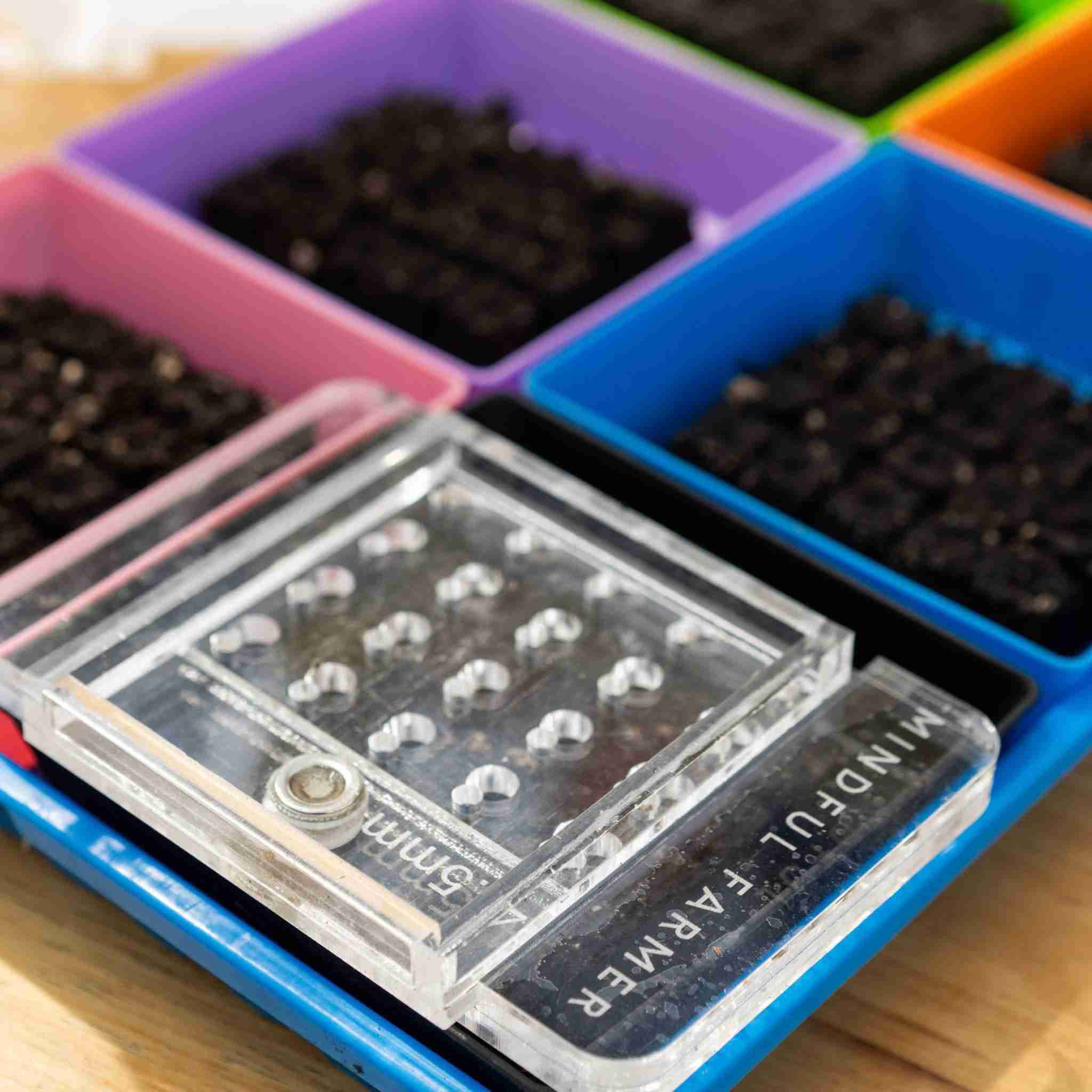 Soil Block Drop Seeder - Mini 20 - Complete Set | Mindful Farmer - Image 7
