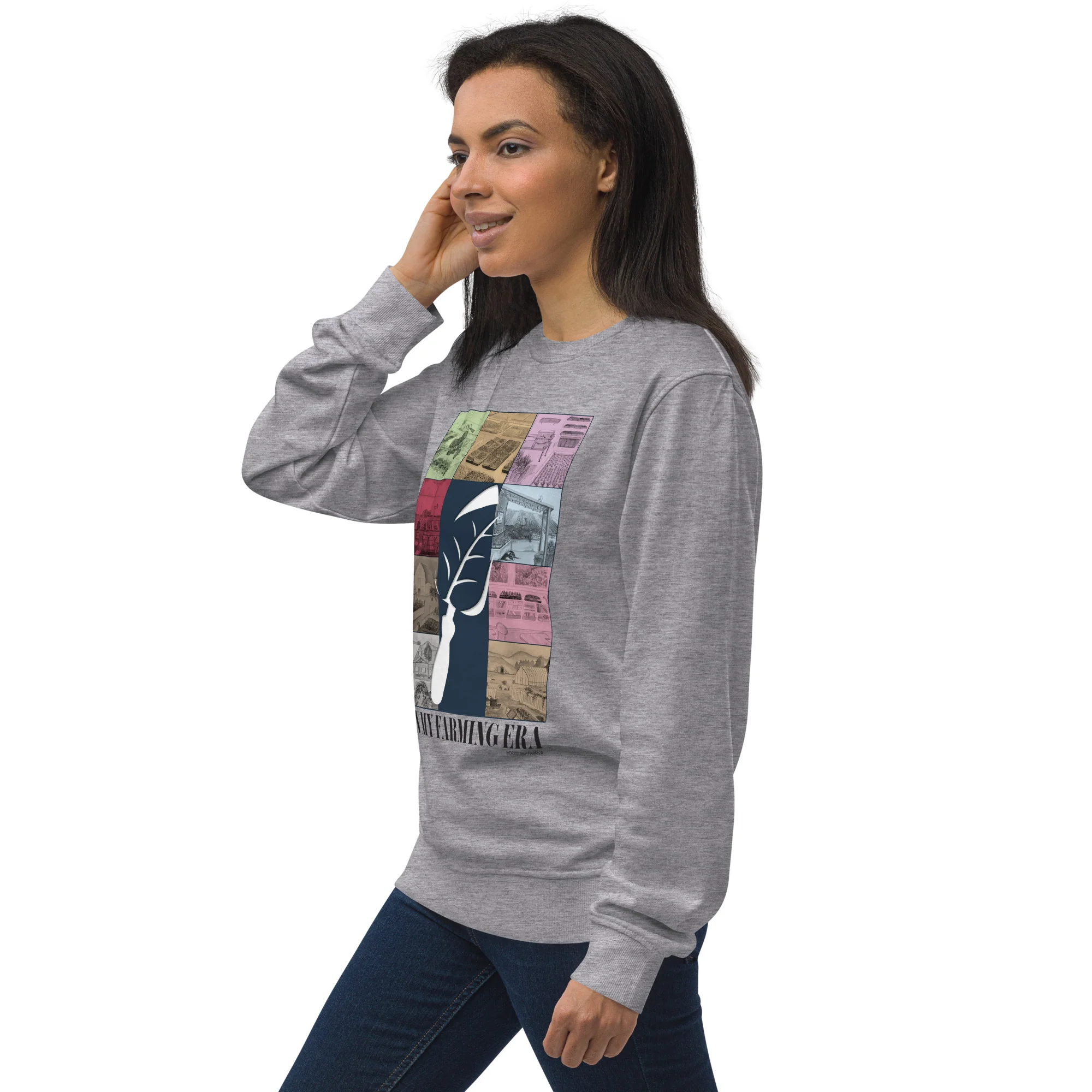 Farming Era | Unisex organic sweatshirt - Image 3