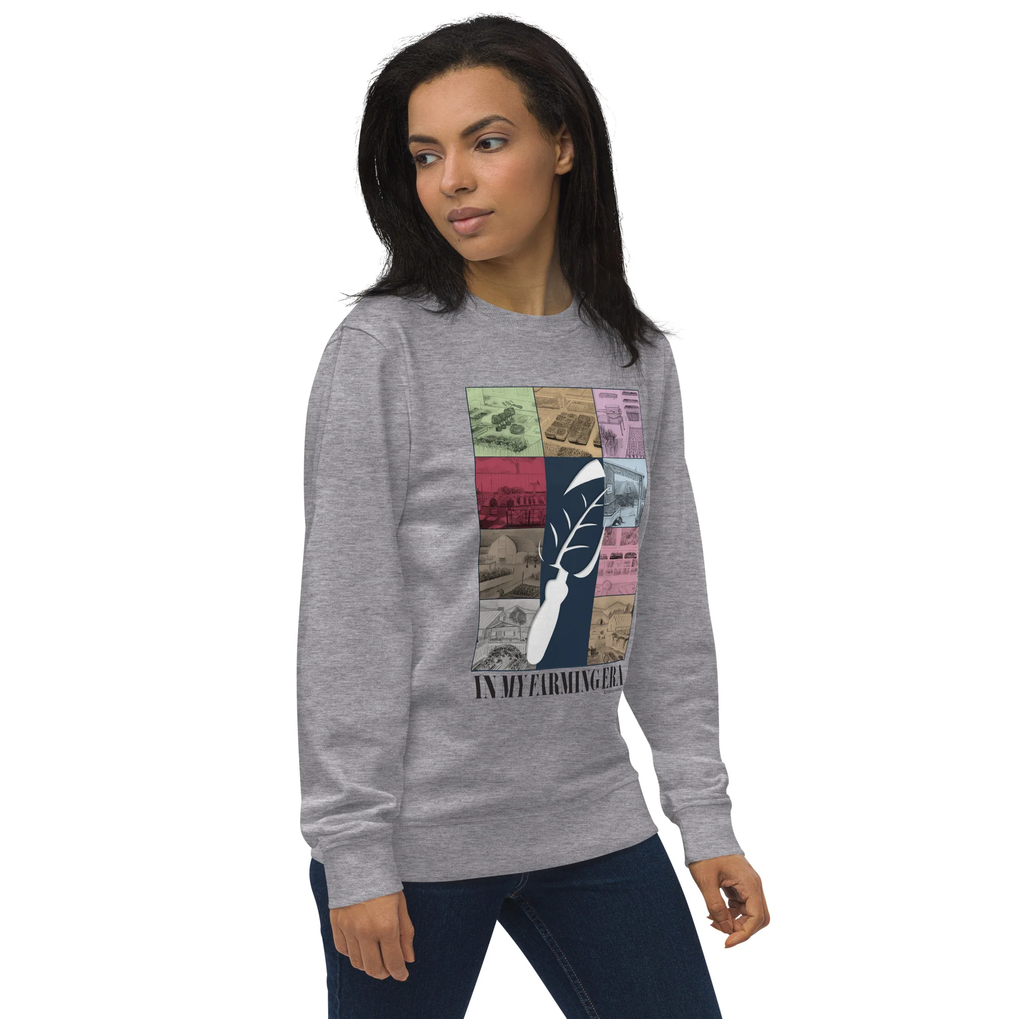 Farming Era | Unisex organic sweatshirt - Image 4