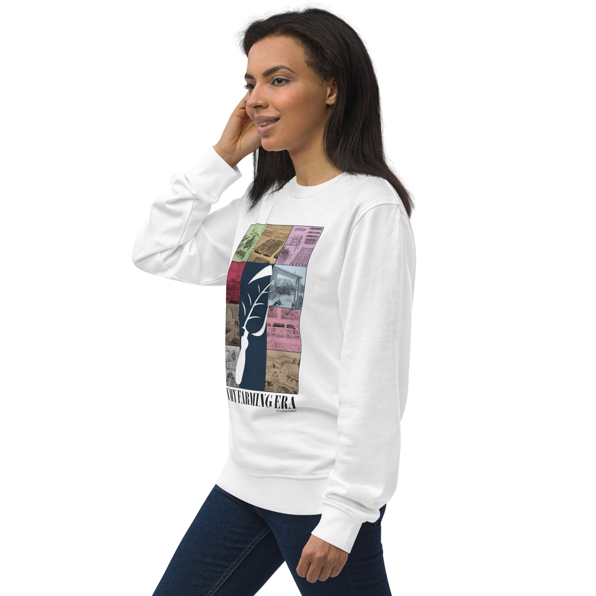 Farming Era | Unisex organic sweatshirt - Image 7