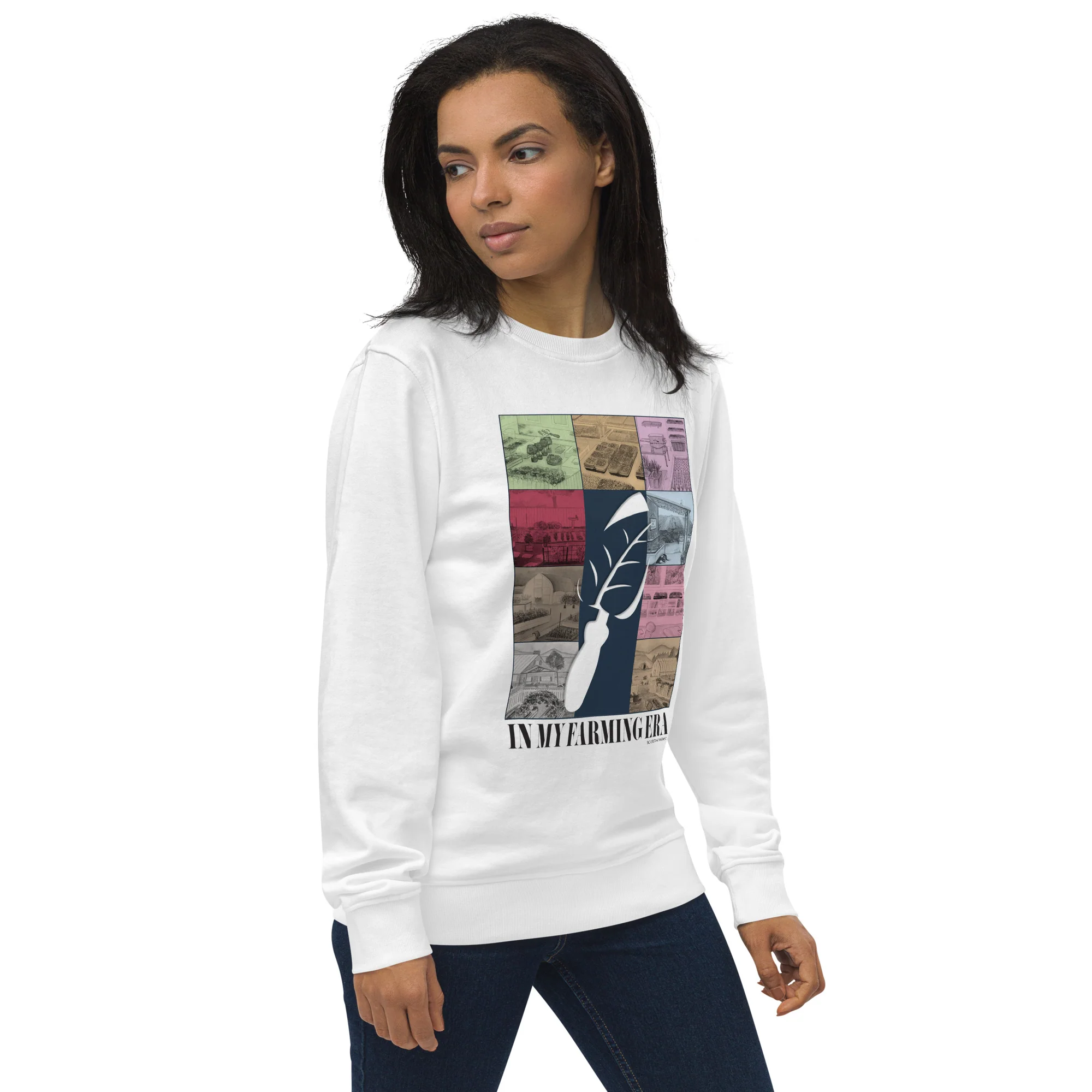 Farming Era | Unisex organic sweatshirt - Image 8