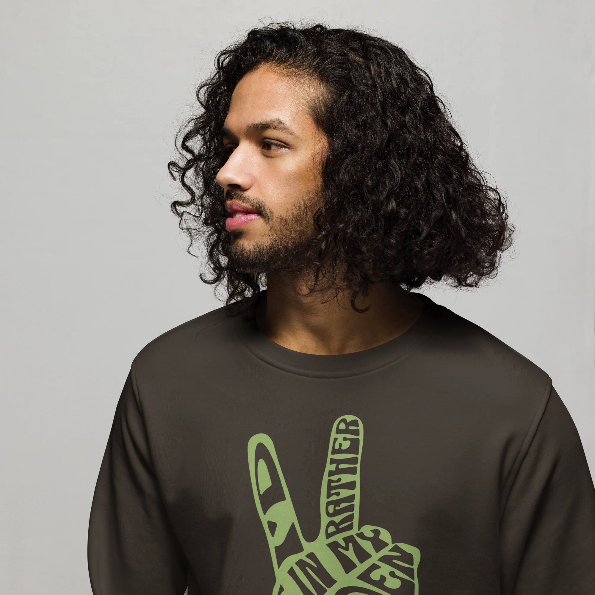 Rather Be In My Garden | Unisex organic sweatshirt - Image 4