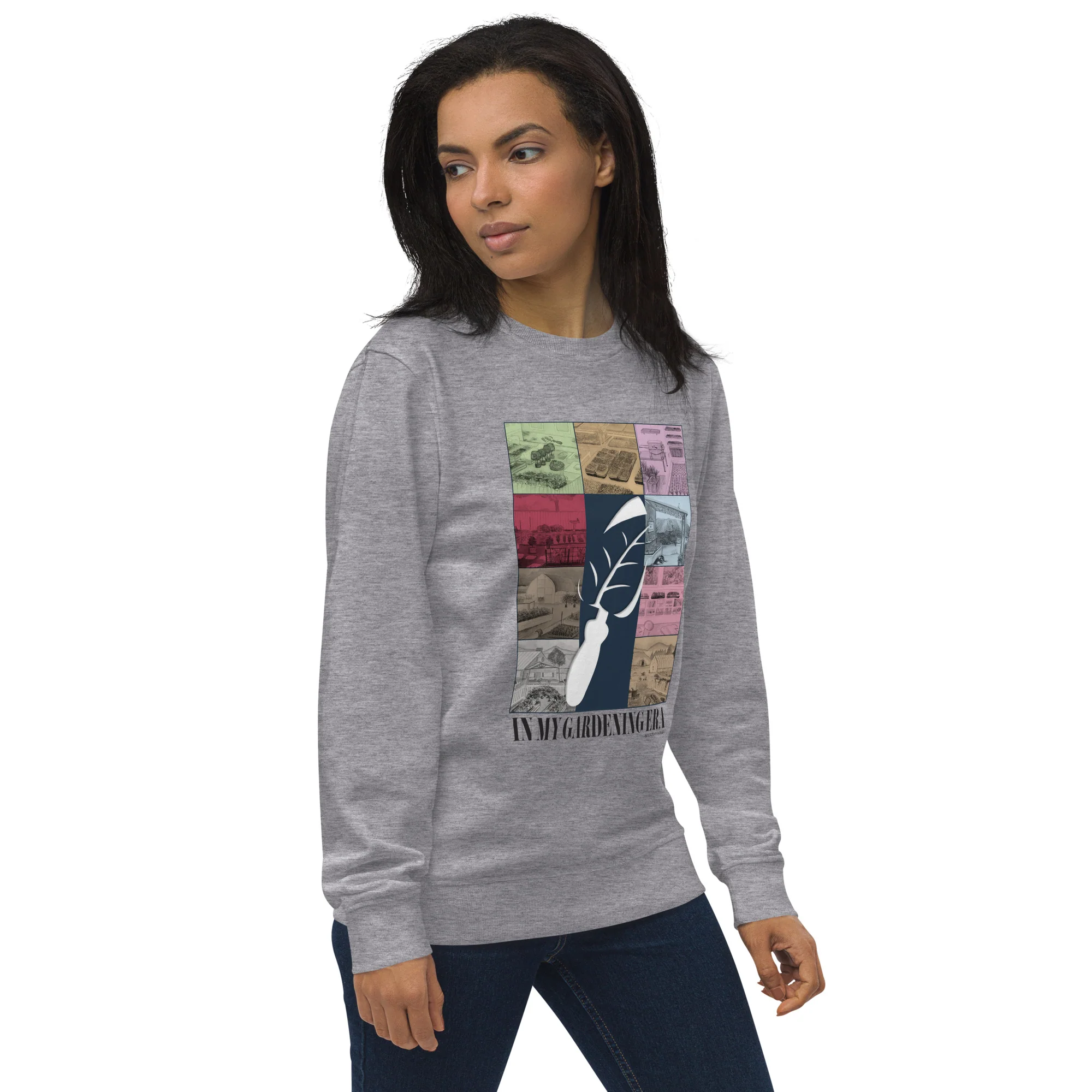 Gardening Era | Unisex organic sweatshirt - Image 4