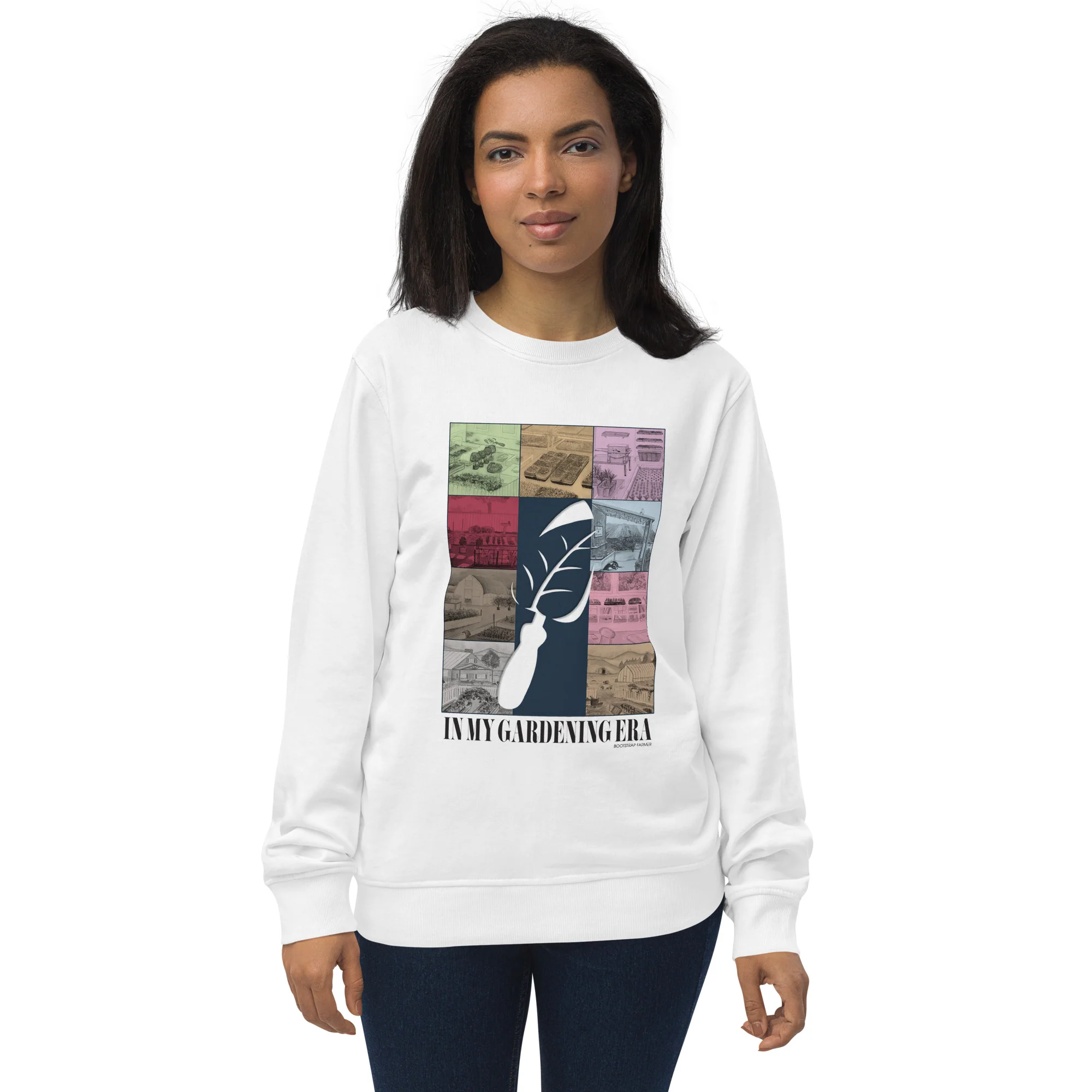 Gardening Era | Unisex organic sweatshirt - Image 5