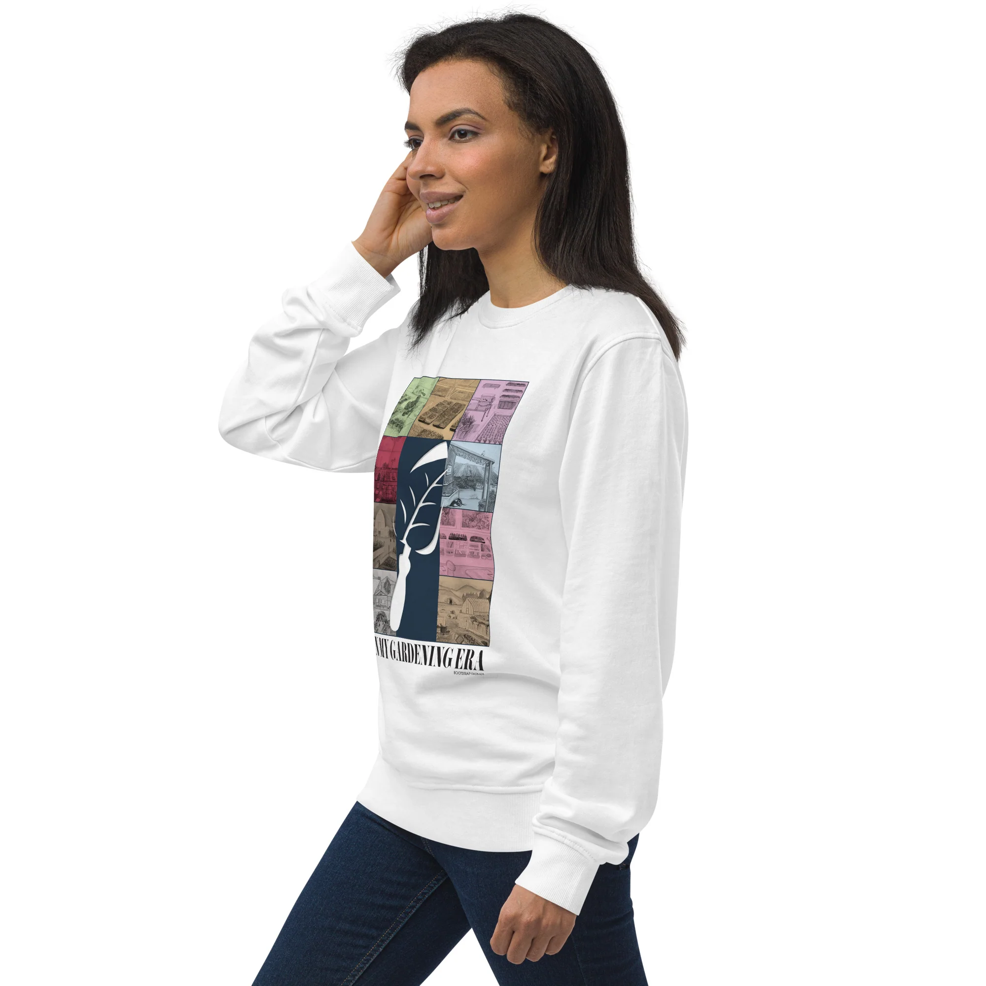 Gardening Era | Unisex organic sweatshirt - Image 7
